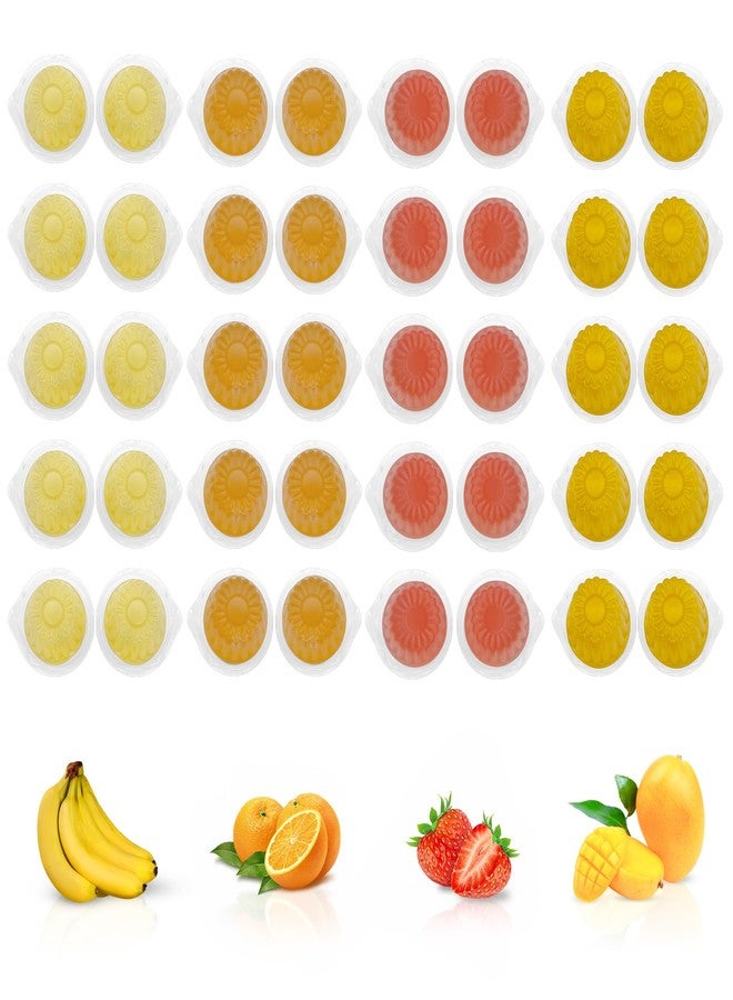 Snout and Shell Pet Jelly Pods Variety Pack - Nutritious Jelly Fruit Nectar Treats for Geckos, Sugar Gliders, Birds, Small Pets - Real Fruit Juice - 40 Cups - Image 1